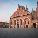 Sant'Antonio of Padua Basilica at sunset, Italy
